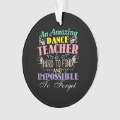 Appréciation de l'enseignant de ballet - Citation  (devant)