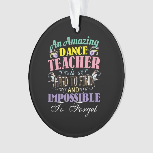 Appréciation de l'enseignant de ballet - Citation (devant)