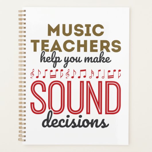Appréciation de l'enseignant de musique Cadeau déc (Devant)