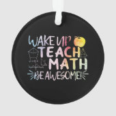 Appréciation de l'enseignant en mathématiques - So (dos)