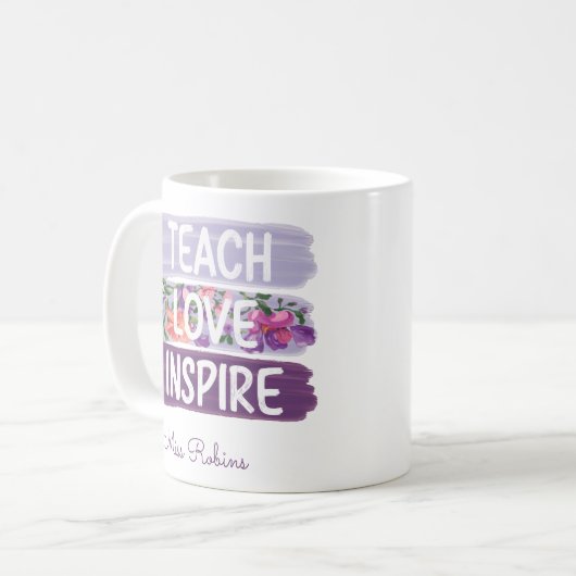 Appréciation de l'enseignant Mug (Devant gauche)