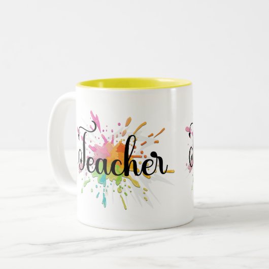 Appréciation de l'enseignant Mug | Merci Gift (Devant gauche)