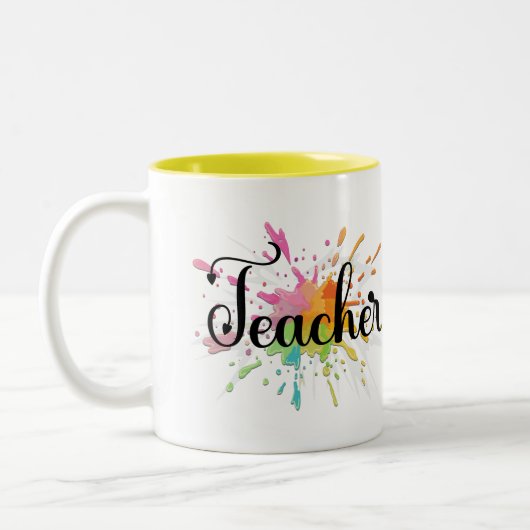 Appréciation de l'enseignant Mug | Merci Gift (Gauche)