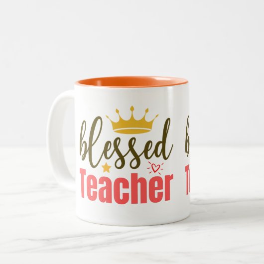 Appréciation de l'enseignant Mug | Merci Gift (Devant gauche)