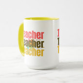 Appréciation de l'enseignant Mug | Merci Gift (Devant gauche)