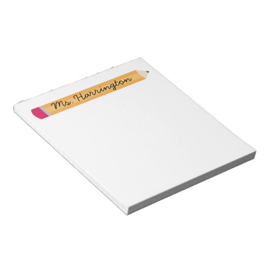 Appréciation de l'enseignant sur mesure Bloc-notes (Incliné)