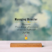 Appréciation drôle du directeur général (Neutre)