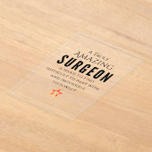 Appréciation du chirurgien élégant Invitation acry (Poser)