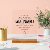 Appréciation du gestionnaire d'événements (Mariage)