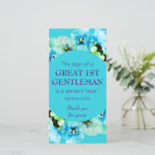 Appréciation du pasteur 1ST GENTLEMAN Carte de rem (Debout devant)