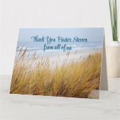 Appréciation Du Pasteur De Plage De La Carte De Co (Devant)