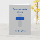 Appréciation PASTOR dimanche - Carte CR (Fleur jaune)