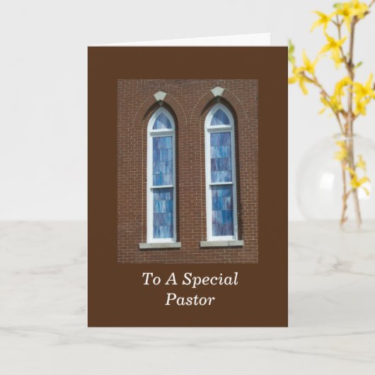 Appréciation PASTOR dimanche - Carte SG (Fleur jaune)