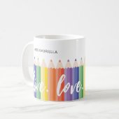 Appréciation personnalisée de l'enseignant Mug (Devant gauche)