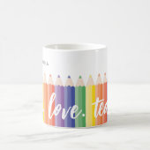 Appréciation personnalisée de l'enseignant Mug (Centre)