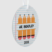 Appréciation personnelle crayon enseignant Anniver (devant)