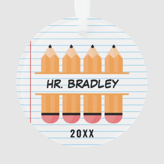 Appréciation personnelle crayon enseignant Anniver (dos)