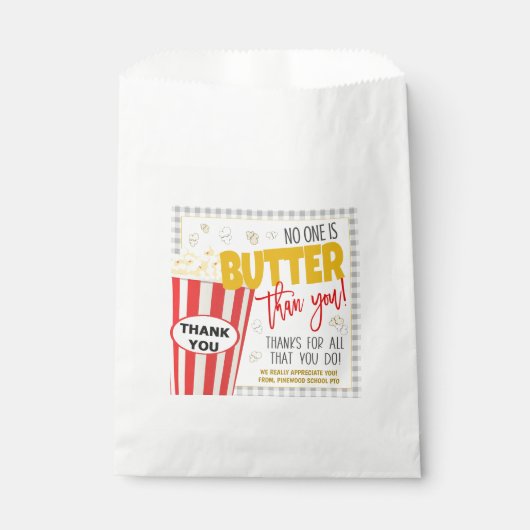 Appréciation Popcorn Favoriser les sacs de traitem (Devant)