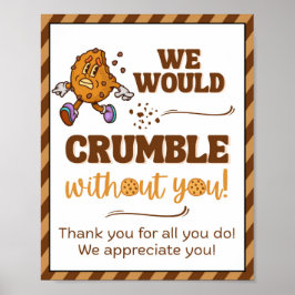 Appreciation Week Sign, Personeel Appreciation Sig Poster