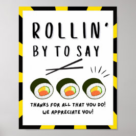 Appreciation Week Sign, Personeel Appreciation Sig Poster