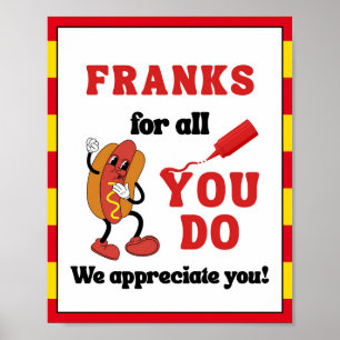 Appreciation Week Sign, Personeel Appreciation Sig Poster