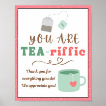 Appreciation Week Sign, Personeel Appreciation Sig