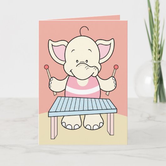 Appréciez la carte de voeux de musique (Devant)