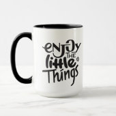 Appréciez la petite tasse de choses (Gauche)