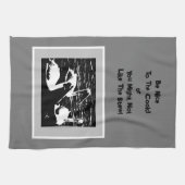 Appréciez les serviettes de cuisine Cook White Pel (Horizontal)