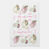 Appréciez votre serviette de thé de théière de thé (Vertical)