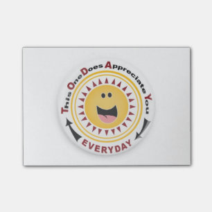 Appreciezer advertentie post-it® notes