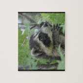 Apprehensive Raccoon - Jigzaag Puzzle Legpuzzel (Verticaal)