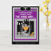 Apprendre à la dure : Carte de voeux Jailbird (Fleur jaune)