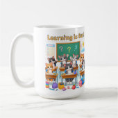 Apprendre est amusant Mug (Gauche)