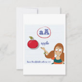 Apprendre Les Invitations Alphabet (Devant)