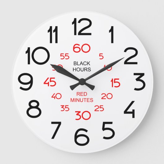 Apprendre traditionnel à dire à l'heure Horloge de (Recto)