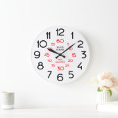Apprendre traditionnel à dire à l'heure Horloge de (Maison)