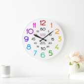 Apprenez à dire à l'heure horloge murale de la sal (Maison)