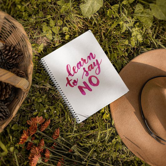 Apprenez à dire non - rose