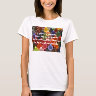 Apprenez du T-shirt de crayons