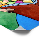 Apprenez-Leur Avec Diligence Poster Colossal (Coin)