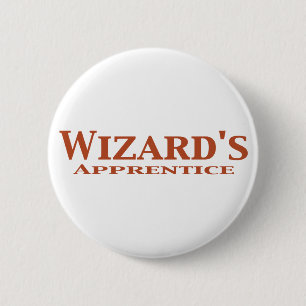 Apprentice-cadeautjes van de wizard ronde button 5,7 cm