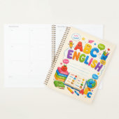 Apprentissage de l'anglais ABC pour enfants mignon (Devant avec enveloppe)
