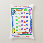 Apprentissage du Coussin préscolaire - ABC & 1-2-3 (Devant(Vertical))