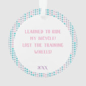 Appris à rouler mon vélo Perdu la roue d'entraînem (dos)