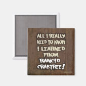 Appris de Rancid Crabtree Magnet (Recto/Verso)