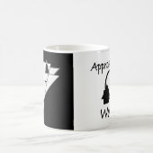 Approachable Wolf Mug by JHT  Koffiemok (Center)