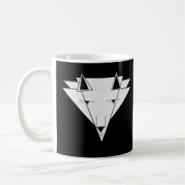 Approachable Wolf Mug by JHT  Koffiemok