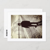 Approachable Wolf Post Card Print Briefkaart (Voorkant / Achterkant)