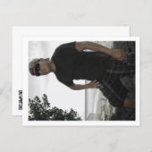 Approachable Wolf Post Card Print Briefkaart (Voorkant / Achterkant)